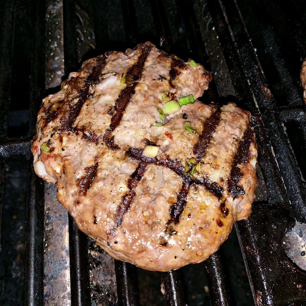 DDP’s Best Burger on the grill