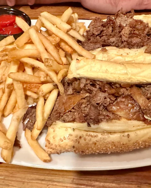 The Stone Tavern Ribeye Cheesesteak